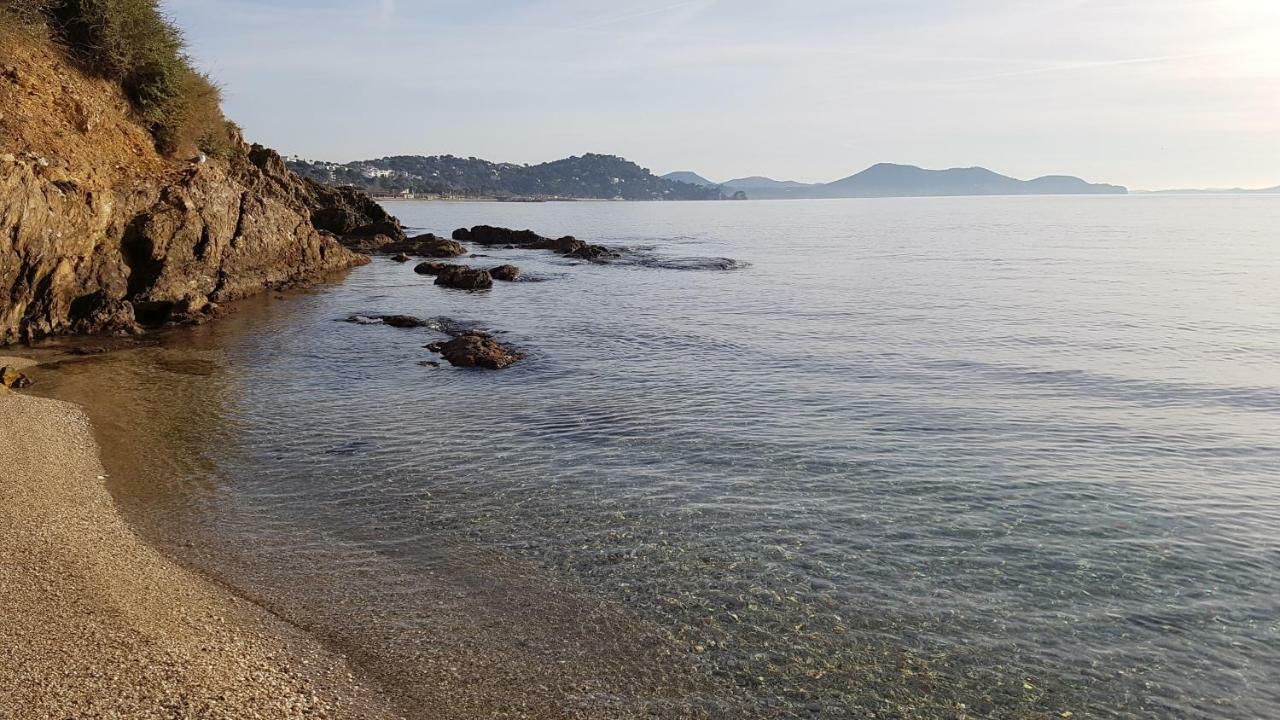 Studio 30 M2 500M Plages Mourillon 3 Personnes Tolone Esterno foto
