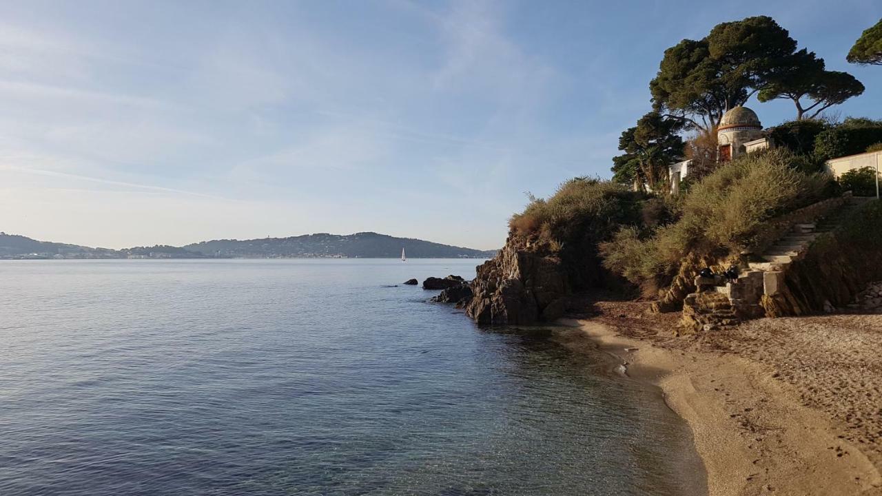 Studio 30 M2 500M Plages Mourillon 3 Personnes Tolone Esterno foto