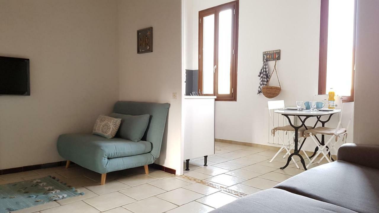Studio 30 M2 500M Plages Mourillon 3 Personnes Tolone Esterno foto