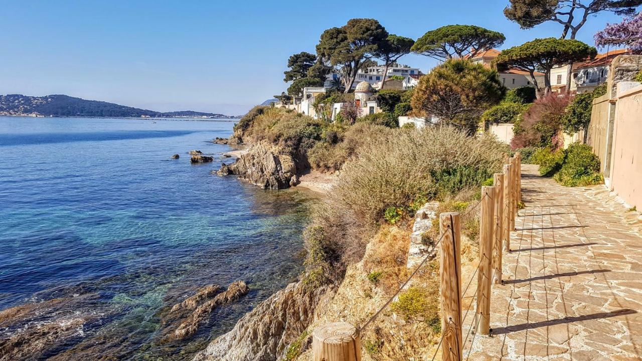 Studio 30 M2 500M Plages Mourillon 3 Personnes Tolone Esterno foto